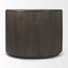 Joss & Main Chessa Solid Wood 2 - Door Half Circle Accent Cabinet Wood in Brown | 32 H x 42 W x 18.5 D in | Wayfair