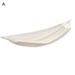 Frogued Outdoor Hammock Comfortable Portable Canvas Strong Bearing Camping Hammock for Dormitory (A Single Seat)