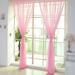 DIY Sheer Curtains - Sheer Curtain Large Window Privacy Sheer for Living Room Dining Bedroom Patio Sliding Glass Door Window Decor