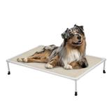 Tucker Murphy Pet™ Tucker Murphy Elevated Bed Chewproof Cooling Raised Dog Cots Beds, Outdoor Frame Pet Training Platform | Wayfair
