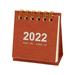 Wovilon Office Supplies Office Products Office Decor 2022 Creative Desktop Desk Calendar Student Portable Notepad Calendar Decoration