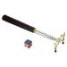 Wooden Retractable Billiards Pool Cue Stick Bridge with Removable Low Bridge Head Gold