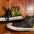 Converse Shoes | Limited Edition Batman Black And Yellow Converse Size Women’s 8, Men’s 6 | Color: Black/Yellow | Size: 8