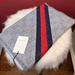 Gucci Accessories | Brand New Gucci Scarf With Tags! | Color: Blue/Gray | Size: 37 X 190 Cm