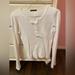 Brandy Melville Tops | Brandy Melville White Button Up Long Sleeve | Color: White | Size: One Size