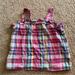 J. Crew Tops | Jcrew Rainbow Plaid Babydoll Top | Color: Pink | Size: 6