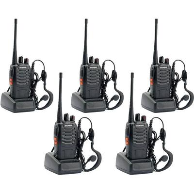 Baofeng BF-888S uhf walkie talkies 400-470MHz receiver 5 pièces