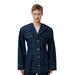 Denim Fitted Blazer - Blue - Ganni Jackets