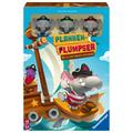 Ravensburger Kinderspiel 22342 - Planken-Plumpser - Wer Zu Viel Riskiert, Wird Nass!! - Ein Push-Your-Luck Spiel Für 2-4 Kinder Ab 5 Jahren