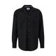 s.Oliver Men's Hemd, Langarm, Black, XL