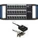 PreSonus NSB 16.8 - 16 x 8 AVB-Networked Stage Box Bundle with Hosa Technology SH 8X0 Sub Snake Station