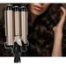 Hair Curling Iron Temperature Adjustable 3 Barrels Ceramic Wave Iron Wand Curler DIY Curly Hair Styling Tools