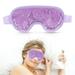 Gel Eye Mask Cooling Eye Masks Reusable Cold Eye Mask Hot and Cold Compress Ice Eye Mask Pack Relax and Massage Your Puffy Eyes Dry Eyes Migraines & Dark Circles Gifts for Men Womenï¼ˆPurpleï¼‰