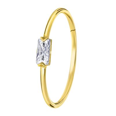 Lucardi Ringe 585 Gold - goldfarbig 53mm Damen Image