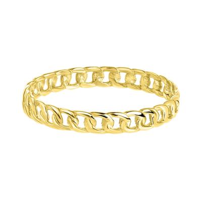 Lucardi Ringe 585 Gold - goldfarbig 55mm Herren Image
