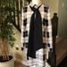 Kate Spade Dresses | Kate Spade Beautiful Tan/Black/Creme Plaid Design Button Up Dress With Front Tie | Color: Black/Tan | Size: 4