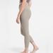 Athleta Pants & Jumpsuits | Athleta Salutation Stash Rib Athletic Pants Length 7/8, Size Small | Color: Cream/Gray | Size: S