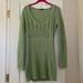 Zara Dresses | Chenille Knit Mini Dress. Love This Dress It Just Doesn’t Fit Me Anymore :( | Color: Green | Size: M