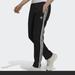 Adidas Pants | Adidas Mens Track Pants Sz L Black & White 3 Stripes | Color: Black/White | Size: L