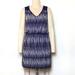 Anthropologie Dresses | Anthropologie Deletta Knit Vnk Dress | Color: Blue/White | Size: L