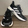 Adidas Shoes | Adidas Solar Boost 4 Mens Running Shoes Trainers Black White Mens Size 7 | Color: Black/White | Size: 7