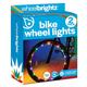 Wheelbrightz LED Bicycle Wheel Lights – Bright, Colorful Light for Bikes – Fits Front or Rear Tire – Weather-Resistant Tube with Battery Pack – for All Ages