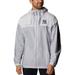 Men's Columbia Gray New York Yankees Omni-Shade Flash Challenger Full-Zip Windbreaker Jacket