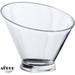 Ice bucket transparent acrylic wine or champagne bottle ice bucket oval storage bucket beer bottle beverage cooler Party beverage cooler buffet garbage bin of Family Restaurant