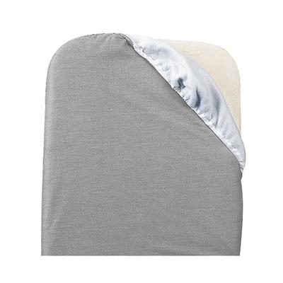 Hospitality 1 Source PV00311 Full Size Ironing Board Bungee Cover - 54"L x 13"W, Cotton, Silver, Gray