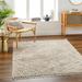 Hosea 2' x 2'11" Modern Bone/Nutmeg/Driftwood/Dark Gray/Multi Brown Area Rug - Hauteloom