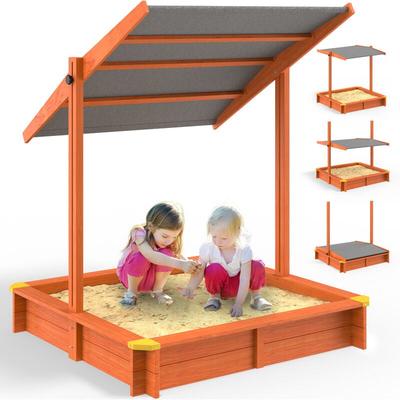 Spielwerk - Sandkasten verschiedene Größen Sonnendach UV-Schutz 50+ Sandbox Abdeckung Kinder Image