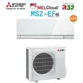 Mitsubishi - climatiseur electric inverter kirigamine zen r-32 white 18000 btu msz-ef50vgkw white