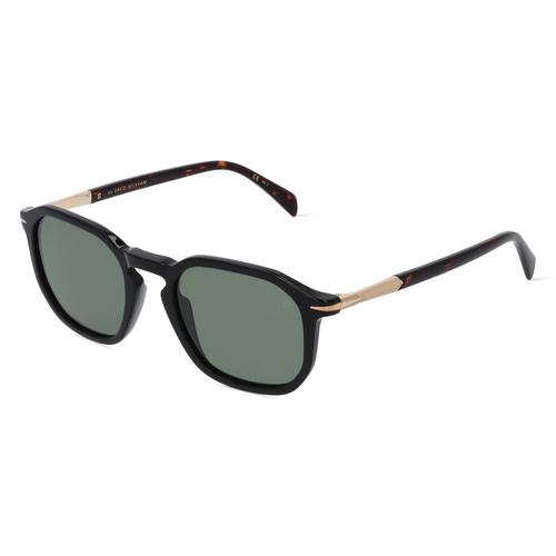 David Beckham DB 1115/S Herren-Sonnenbrille Vollrand Eckig Acetat-Gestell, schwarz