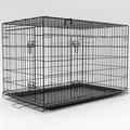 Tucker Murphy Pet™ Collapsible Portable Folding Steel Wire Dog Crate Cage Kennel in Black | 20 H x 30 W x 18 D in | Wayfair