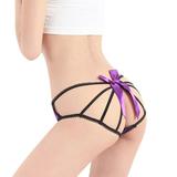 iOPQO panties for women Underwear Women Thong Panties Thong Lace Word Pants Ladies Briefs Women s Panties Purple One Size