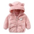Aayomet Coat For Boys Kids Boy Girl OutWear Coat Winter Warm Hooded Puffer Lightweight Water-Resistant Packable Puffer Jacket Coat Pink 9-12 Months