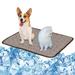 Dog Cooling Mat Pet Cooling Mat for Dogs Cats Reusable & Washable Pet Self Cooling Blanket Portable Pet Cooling Cushion Mat