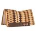 Classic Equine 3/4in Zone Blanket Top Pad 32x34 Tan-Coffee OS
