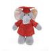 Made by Aliens Personalized Elephant Stuffed Animal Plush Toy â€“ Perfect Gift for Graduation Name or Your School Logo on Gown Best for Any Grad School Kids 12 Inches