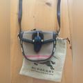 Burberry Bags | Burberry Beige Nova Check With Buckle | Color: Black/Tan | Size: 5 1/2”L X 4 1/2”H X 1 1/4”D