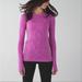 Lululemon Athletica Tops | Lululemon Rest Less Pullover Top | Color: Pink/Purple | Size: S