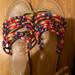 American Eagle Outfitters Shoes | Colorful American Eagle Sandals | Color: Pink/Purple | Size: 9