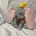 Disney Toys | Disney Land Resort Walt Disney World Authentic Genuine 16 Dumbo Plush | Color: Gray/Yellow | Size: 16