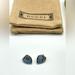 Gucci Jewelry | Gucci Heart Stud Earrings | Color: Blue/Silver | Size: 0.5” L