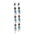 Gucci Jewelry | Gucci Crystal Peace Hand Clip-On Drop Earrings | Color: Blue/Silver | Size: Length 6.7”