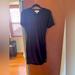 Michael Kors Dresses | Michael Kors | T-Shirt Dress Size M, Black W Gold Brand Accents/Hardware, | Color: Black | Size: M