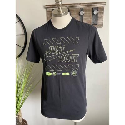 Nike Shirts | Nike Mens Just Do It Short Sleeve Tee Size M | Color: Black | Size: M