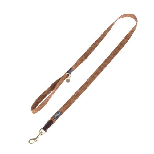 Nomad Tales Bloom Leine, caramel 120 cm lang, 20 mm breit Hund