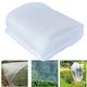 Garden Insect Netting,Fine Mesh Grow Tunnel - Protects Vegetables Plants Fruits Flower from Insect Mosquito Bird Flies Butterfly Bugs,6x10m Mosquito Fly Bird Net Barrier,White