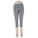 Adidas Leggings: Gray Print Bottoms - Women's Size Large